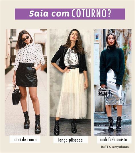 como usar bota com saia